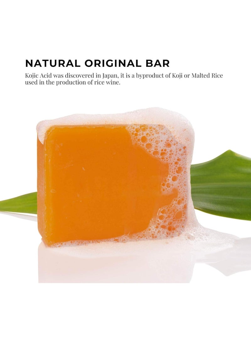 كوجي سان صابون تفتيح البشرة بحمض الكوجيك من كوجي سان، 135 جرام - Image 2